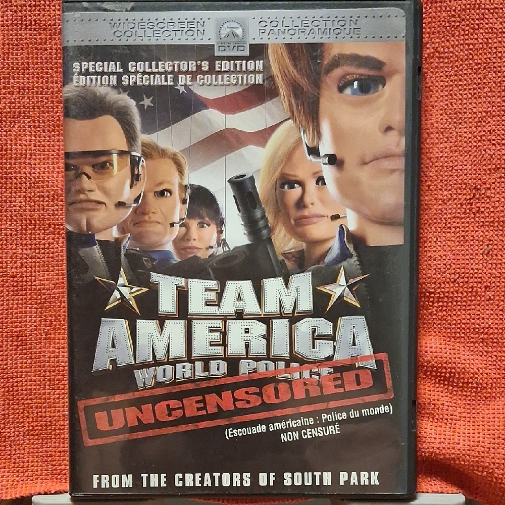 DVD SALE 📽️5/$15 - 10/$25 🎞️Team America World Police DVD